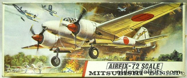 Airfix 1/72 Mitsubishi Ki-46-II Dinah - Type 3 Logo Issue, 295 plastic model kit